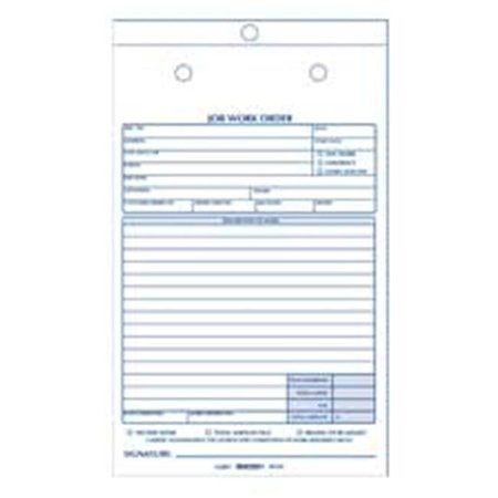 Rediform Office Products Rediform Office Products RED4L456 Job Work Order Book- 2 Parts- 5-.50in.x8-.50in.- 50-BK RED4L456